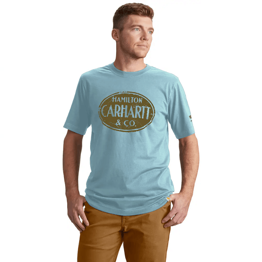 Carhartt 106774 Relaxed Fit Lightweight Short - Sleeve Hamilton Graphic T-Shirt - Longshot Tactical
