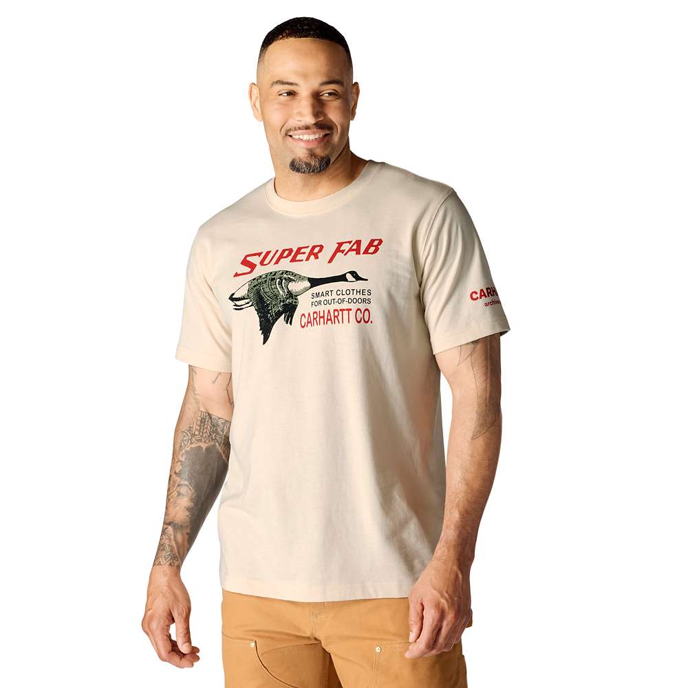 Carhartt 107050 Relaxed Fit Lightweight Short - Sleeve Fab Graphic T-Shirt - Longshot Tactical