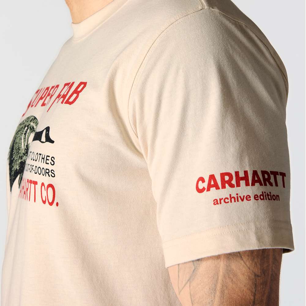 Carhartt 107050 Relaxed Fit Lightweight Short - Sleeve Fab Graphic T-Shirt - Longshot Tactical