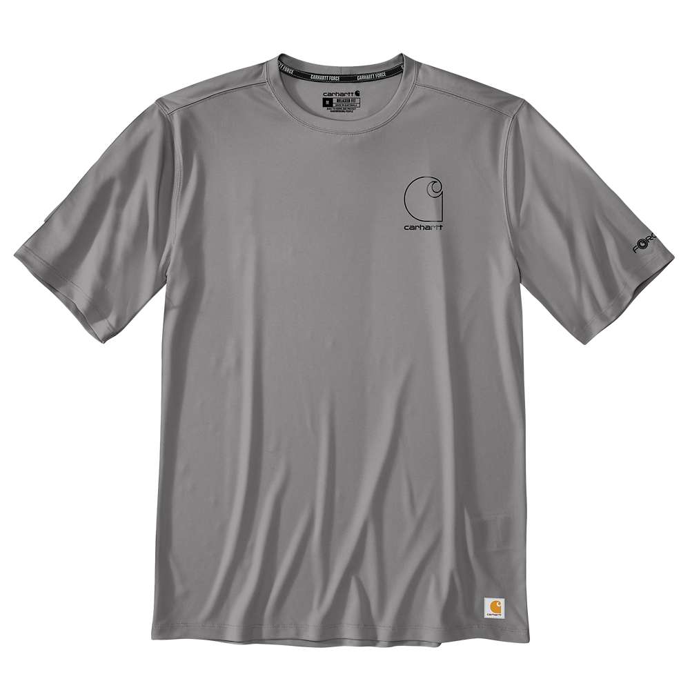 Carhartt 107182 Force Sun Defender Lightweight Short - Sleeve Logo Graphic T-Shirt - Longshot Tactical