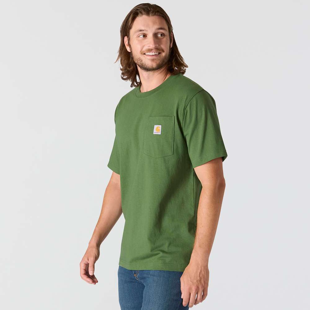 Carhartt 107269 Relaxed Fit Heavyweight Short - Sleeve Pocket Outdoor Graphic T-Shirt - Longshot Tactical