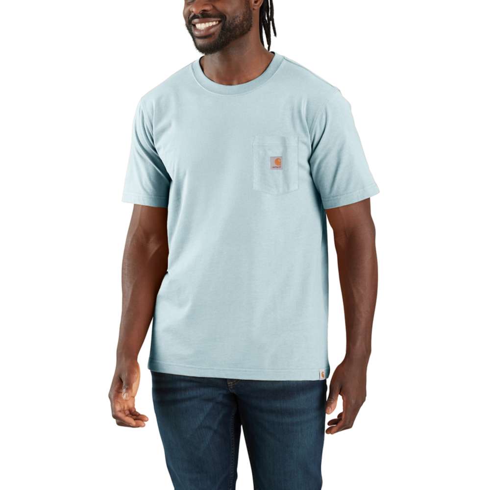 Carhartt 107269 Relaxed Fit Heavyweight Short - Sleeve Pocket Outdoor Graphic T-Shirt - Longshot Tactical