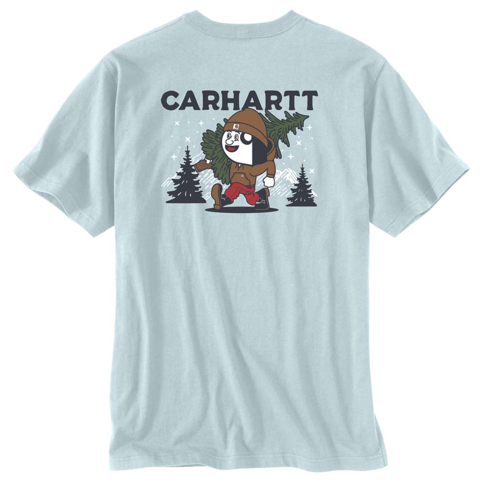 Carhartt 107269 Relaxed Fit Heavyweight Short - Sleeve Pocket Outdoor Graphic T-Shirt - Longshot Tactical