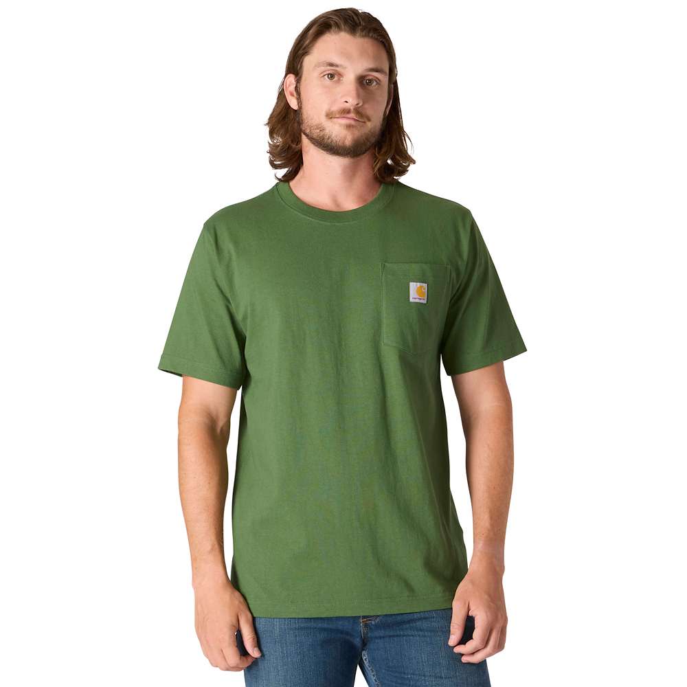 Carhartt 107269 Relaxed Fit Heavyweight Short - Sleeve Pocket Outdoor Graphic T-Shirt - Longshot Tactical