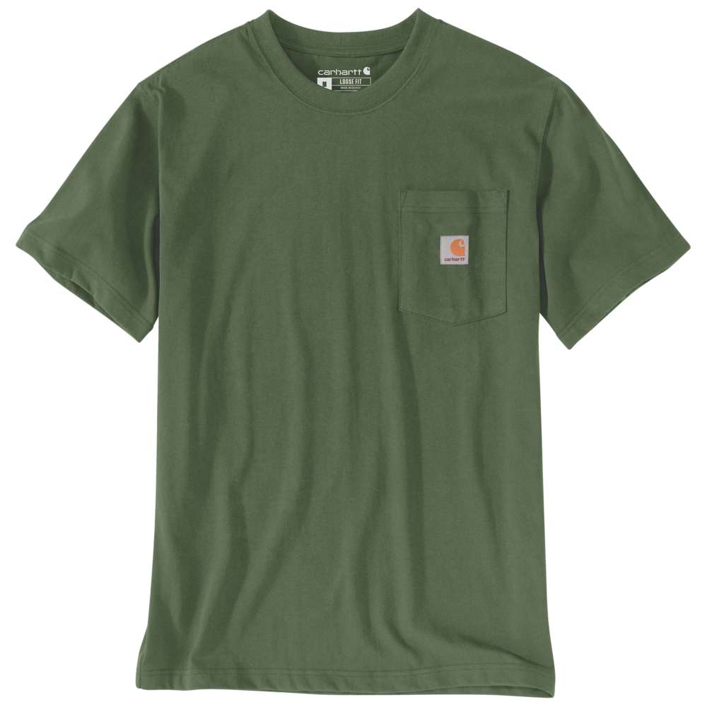Carhartt 107269 Relaxed Fit Heavyweight Short - Sleeve Pocket Outdoor Graphic T-Shirt - Longshot Tactical