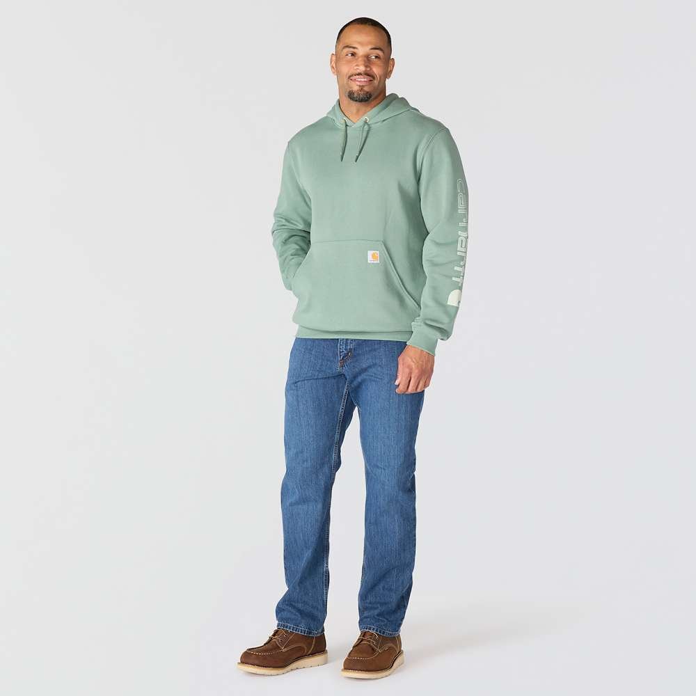 Carhartt K288 Loose Fit Midweight Logo Sleeve Graphic Hoodie NEW 2025 COLOURS - Longshot Tactical