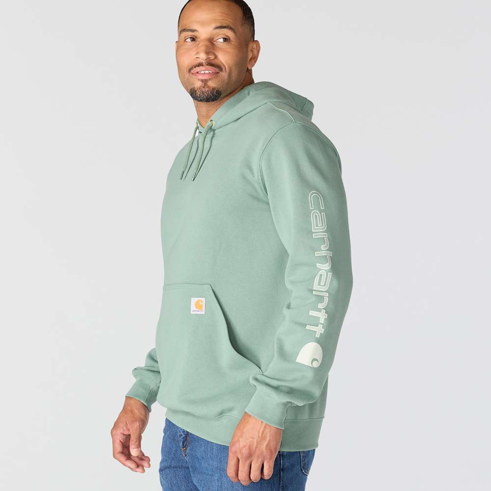 Carhartt K288 Loose Fit Midweight Logo Sleeve Graphic Hoodie NEW 2025 COLOURS - Longshot Tactical