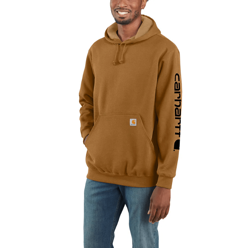 Carhartt K288 Loose Fit Midweight Logo Sleeve Graphic Hoodie NEW 2025 COLOURS - Longshot Tactical
