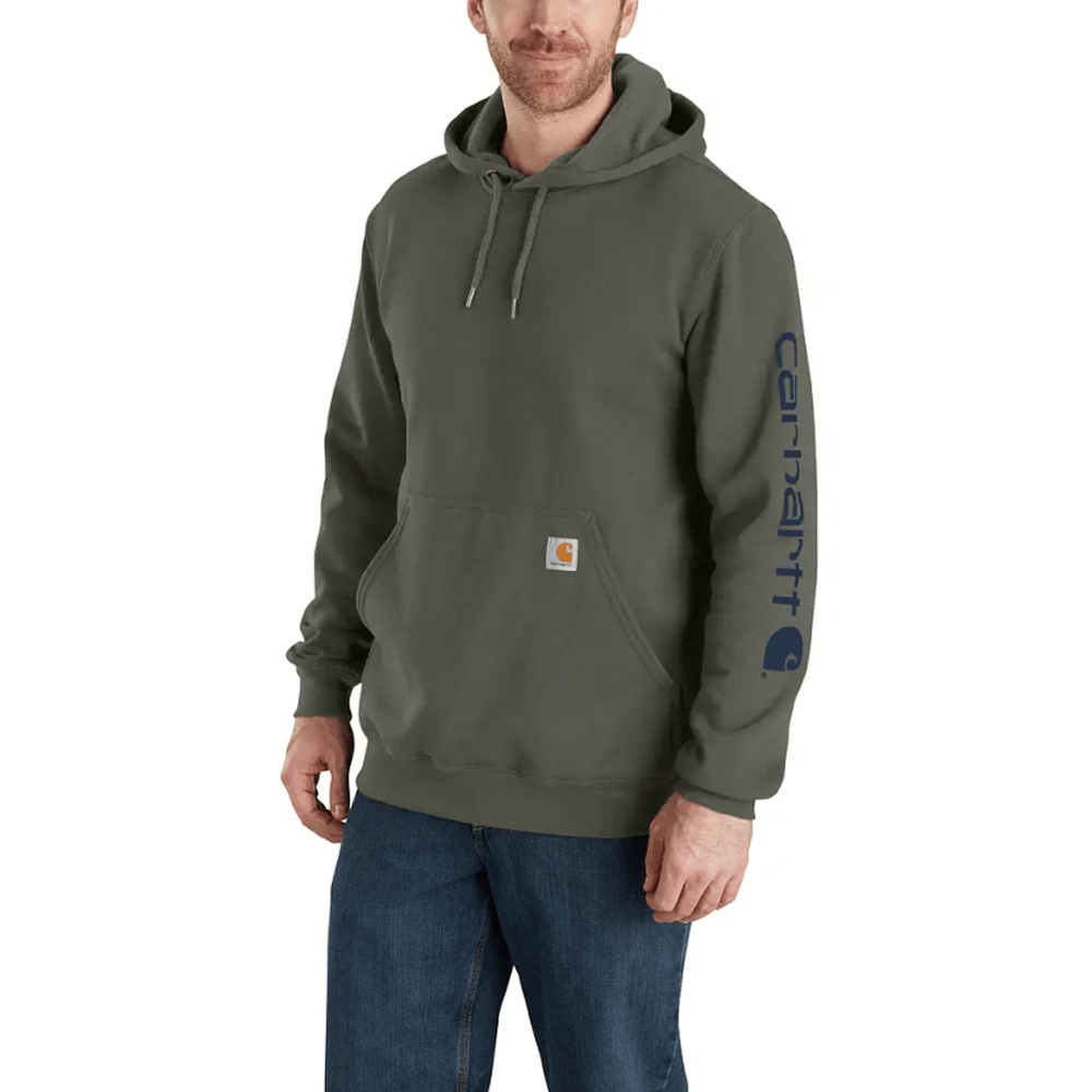 Carhartt K288 Loose Fit Midweight Logo Sleeve Graphic Hoodie NEW 2025 COLOURS - Longshot Tactical