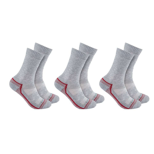 Carhartt SC6423 Women's FORCE Midweight Crew Sock 3 Pack - Longshot Tactical