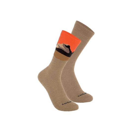 Carhartt SC9592 SWB Mountain Crew Sock 2 Pack - Longshot Tactical