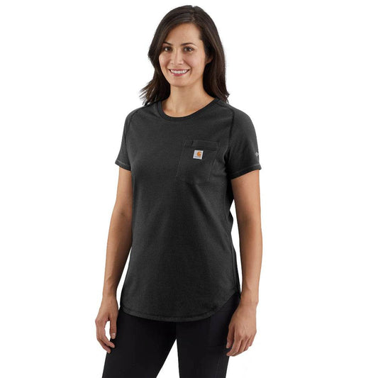 Carhartt Women's 106650 Carhartt Force Relaxed Fit Midweight Pocket T-Shirt - Longshot Tactical