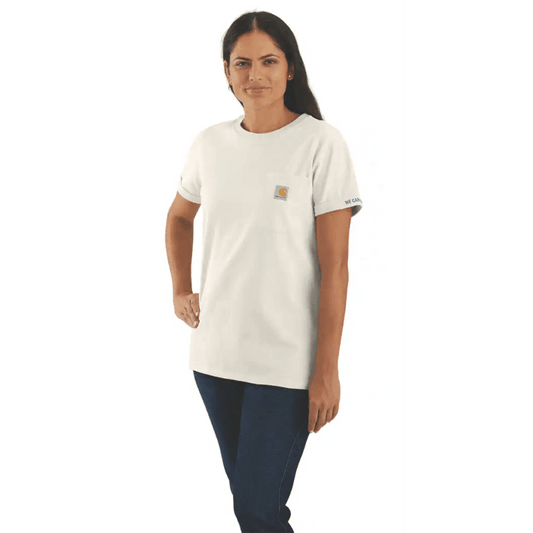 Carhartt Women's 106903 Loose Fit Heavyweight Short - Sleeve Love Of Labor Graphic T-Shirt - Longshot Tactical