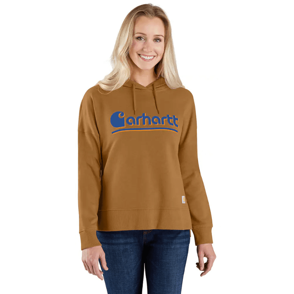 Carhartt Women's 106918 Tencel™ Fiber Series Loose Fit Fall Graphic Hooded Sweatshirt - Longshot Tactical