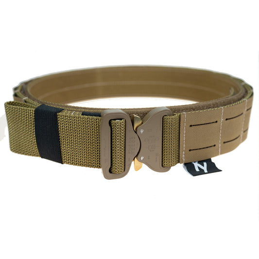 Coyote Brown Kydex Customs 2" Shooter Belt - Longshot Tactical