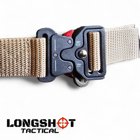 Coyote Tan Belt - Longshot Tactical