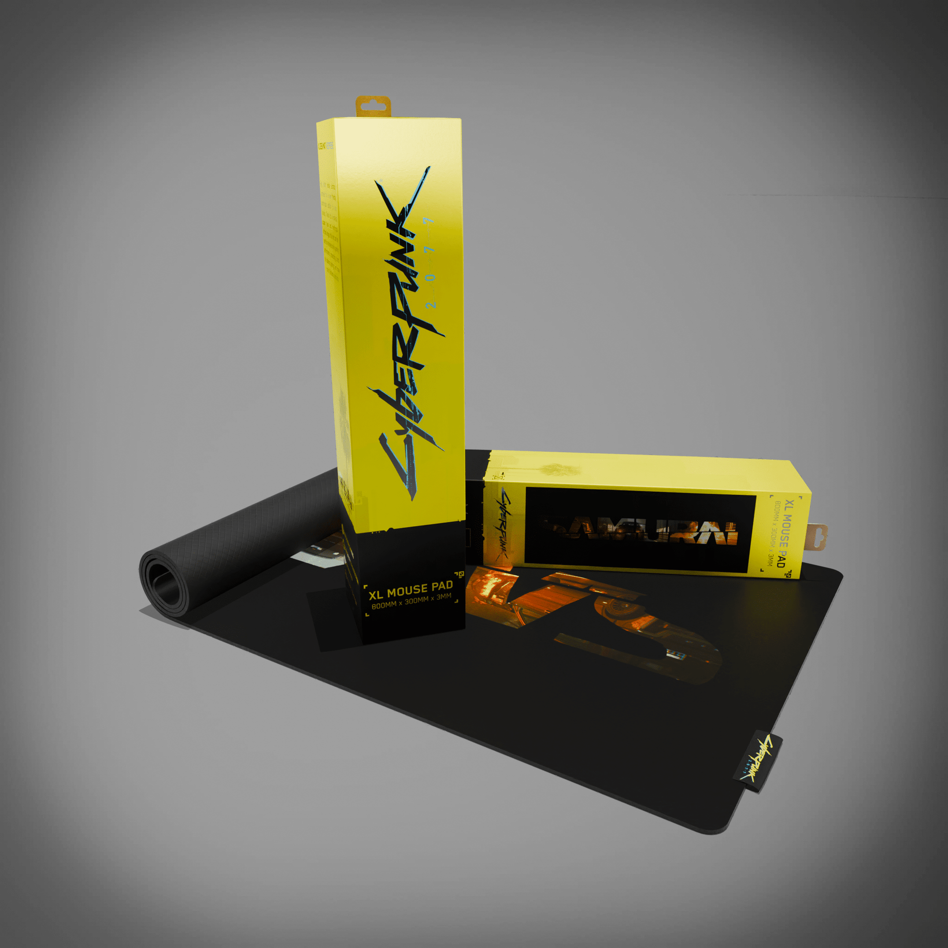 Cyberpunk® 2077 Desk Mat - Johnny Silverhand's Porsche - Longshot Tactical