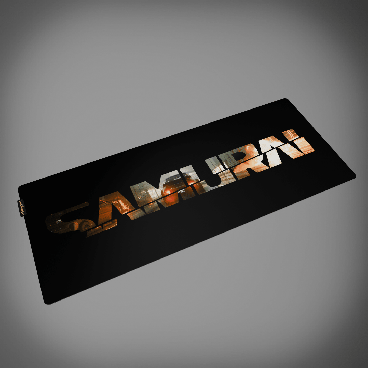 Cyberpunk® 2077 Desk Mat - Johnny Silverhand's Porsche - Longshot Tactical