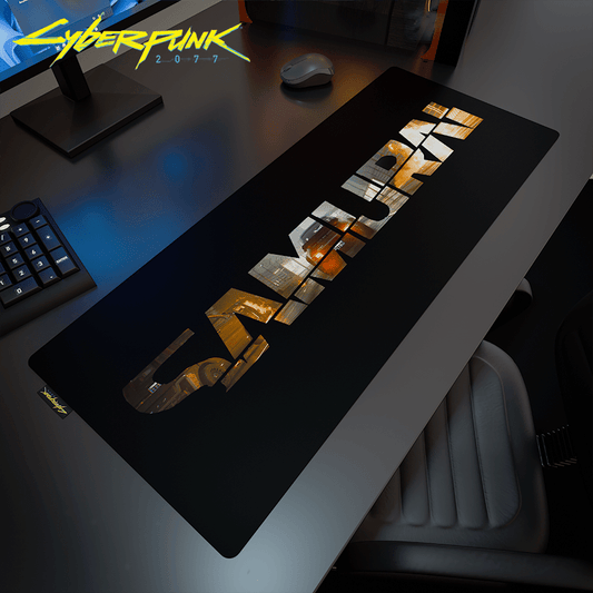 Cyberpunk® 2077 Desk Mat - Johnny Silverhand's Porsche - Longshot Tactical