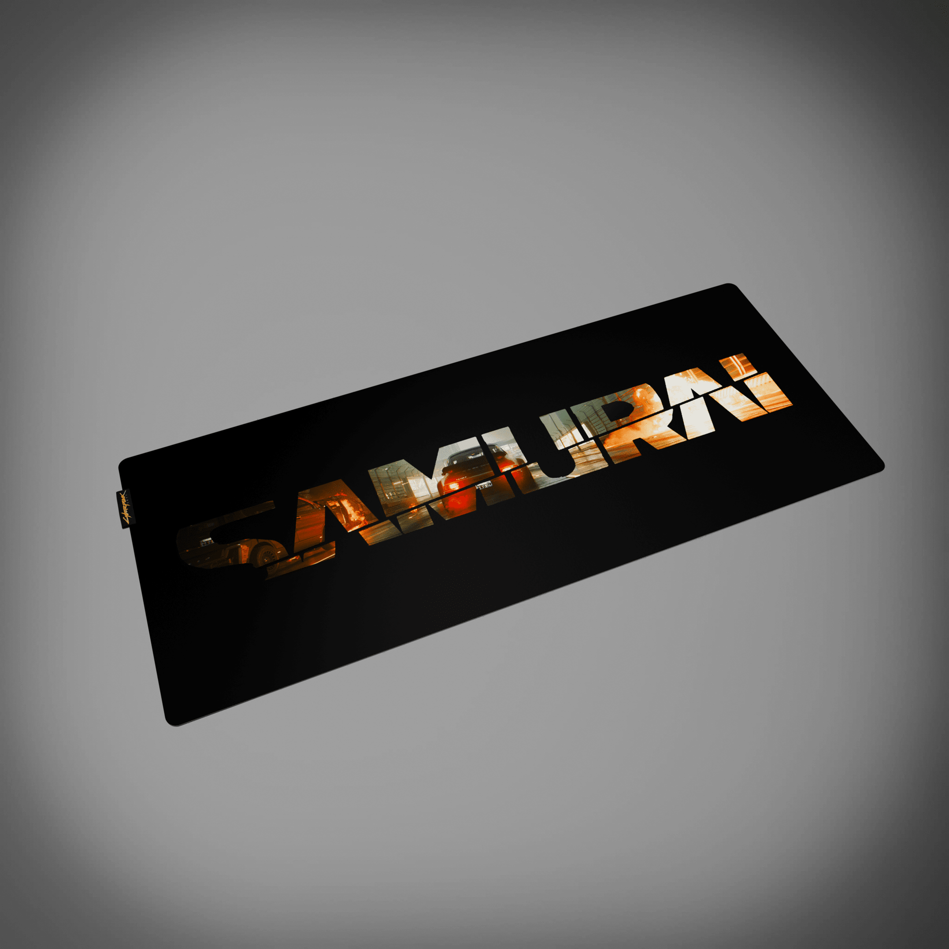 Cyberpunk® 2077 Desk Mat - Johnny Silverhand's Porsche - Longshot Tactical