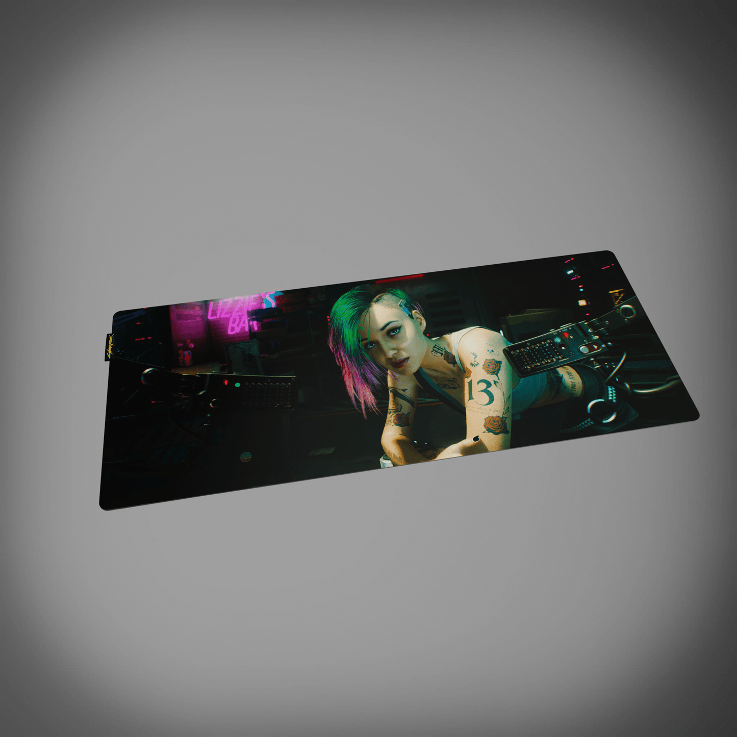 Cyberpunk® 2077 Desk Mat - Judy Alvarez - Longshot Tactical