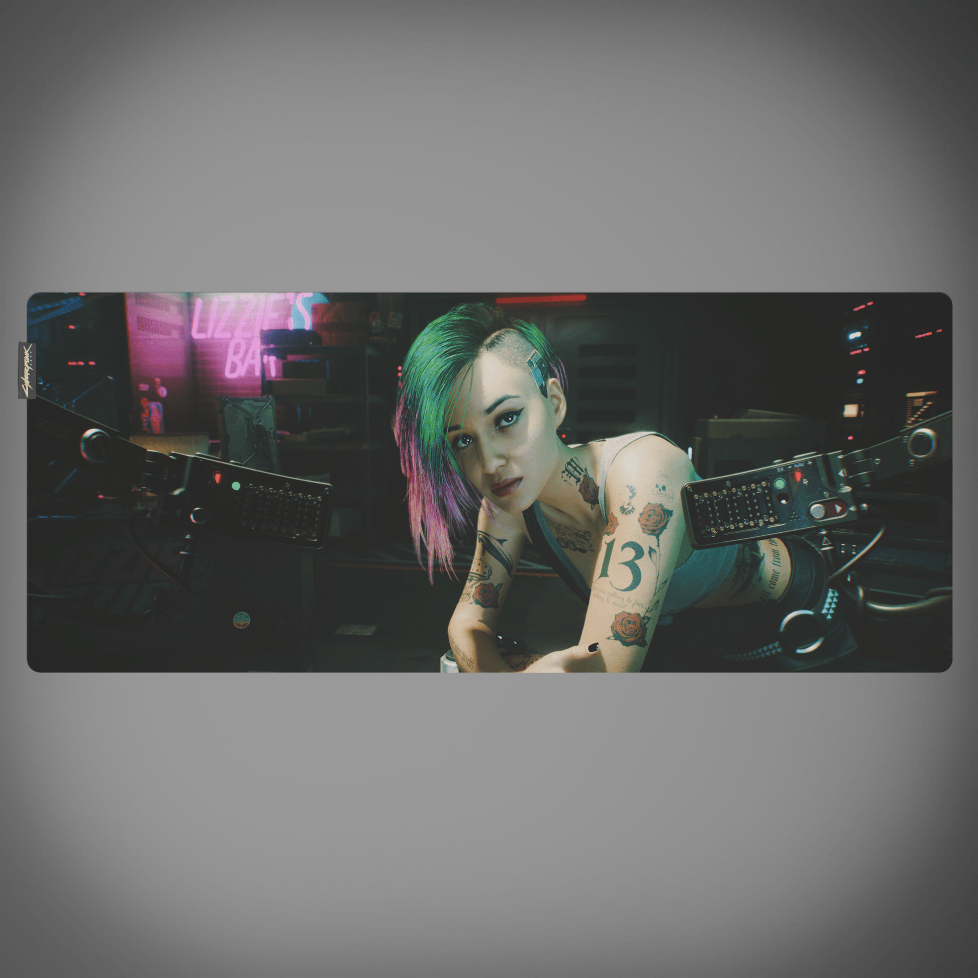 Cyberpunk® 2077 Desk Mat - Judy Alvarez - Longshot Tactical