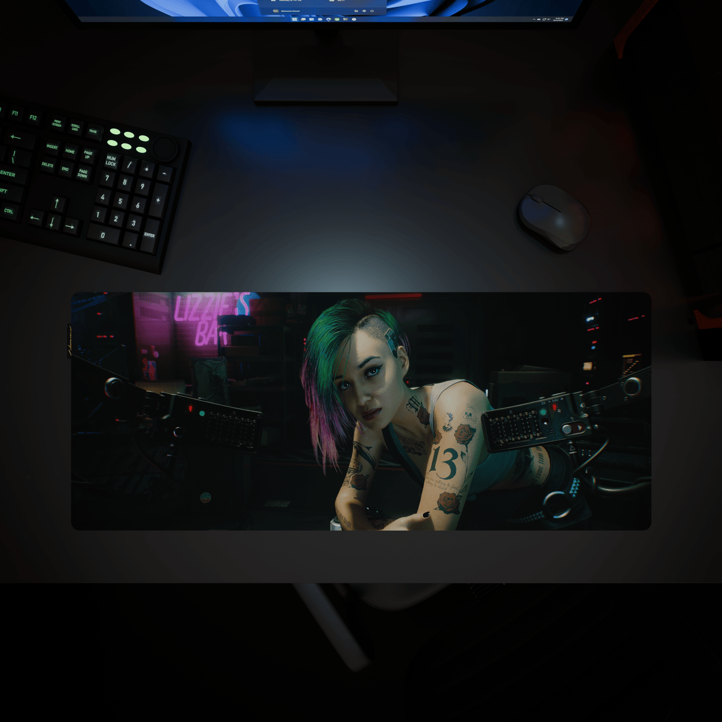Cyberpunk® 2077 Desk Mat - Judy Alvarez - Longshot Tactical