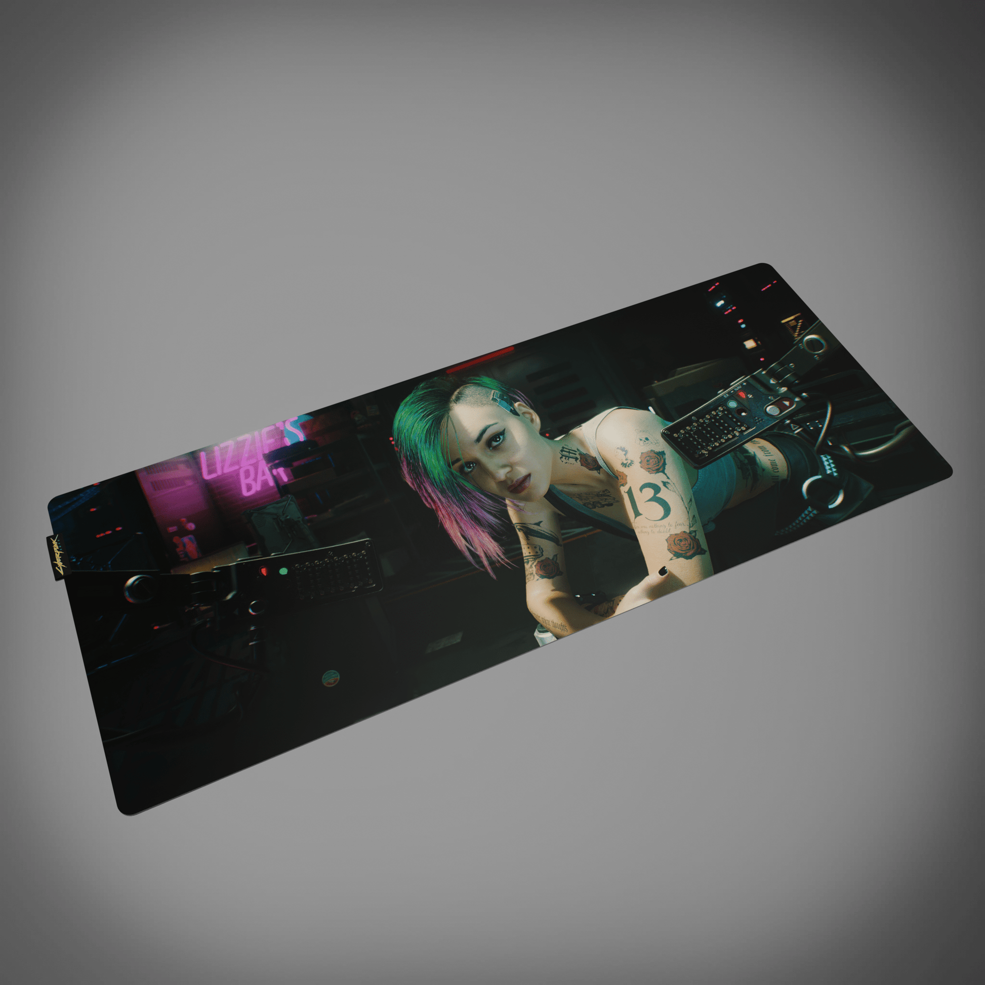 Cyberpunk® 2077 Desk Mat - Judy Alvarez - Longshot Tactical