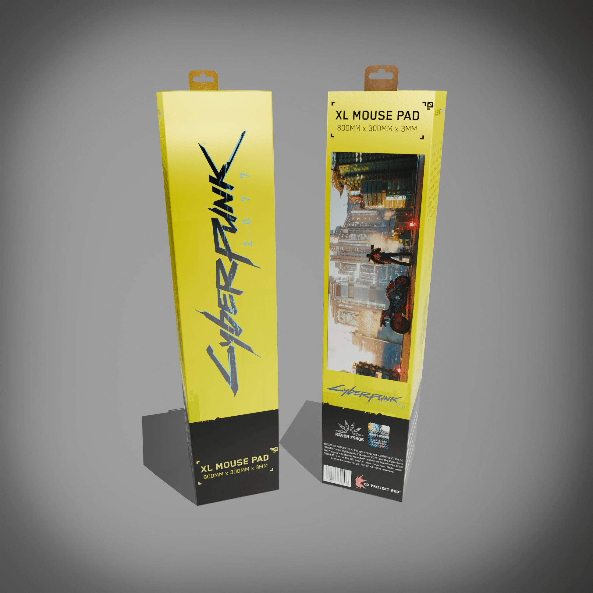 Cyberpunk® 2077 Desk Mat - Night City Views - Longshot Tactical