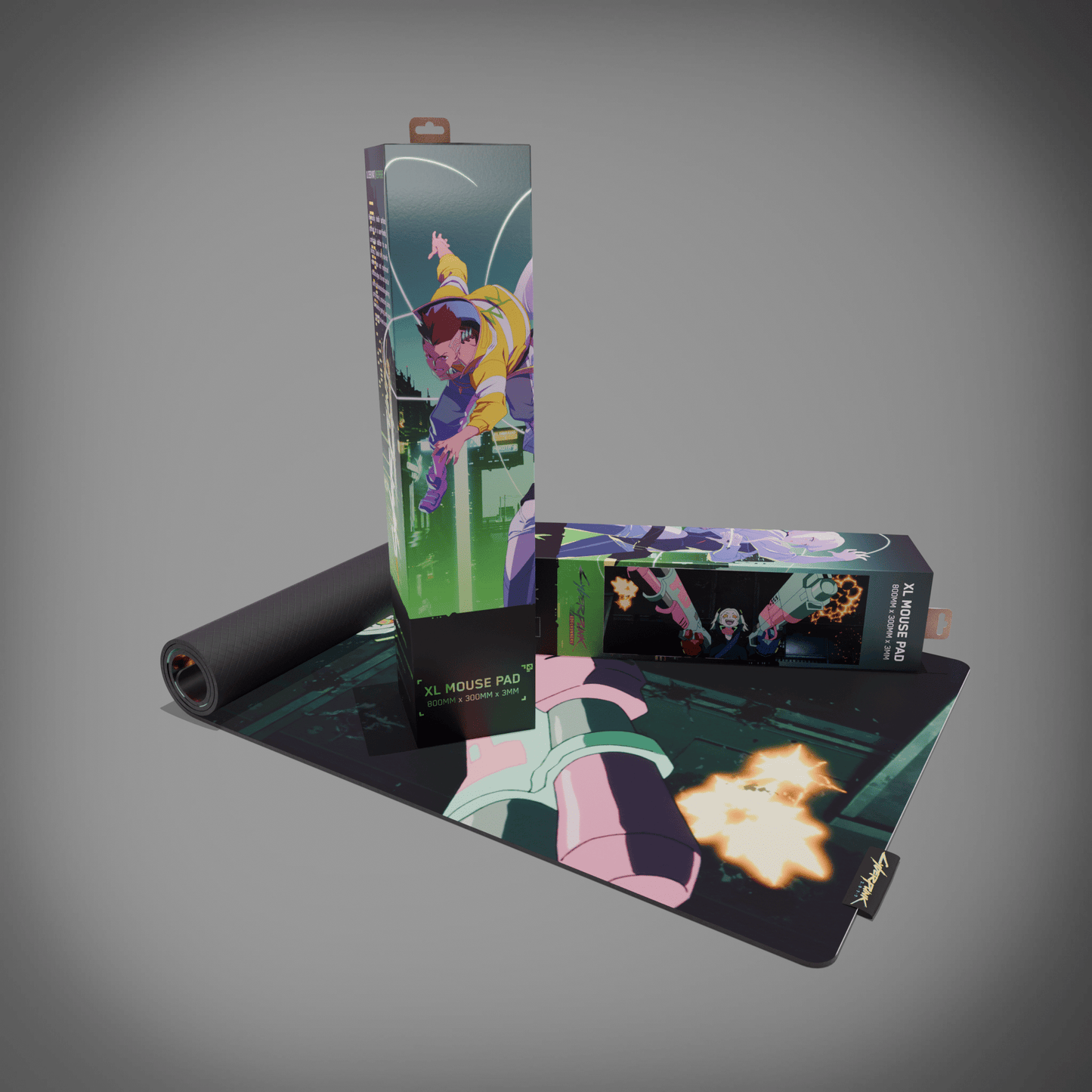 Cyberpunk® Edgerunners Desk Mat - Rebecca - Longshot Tactical