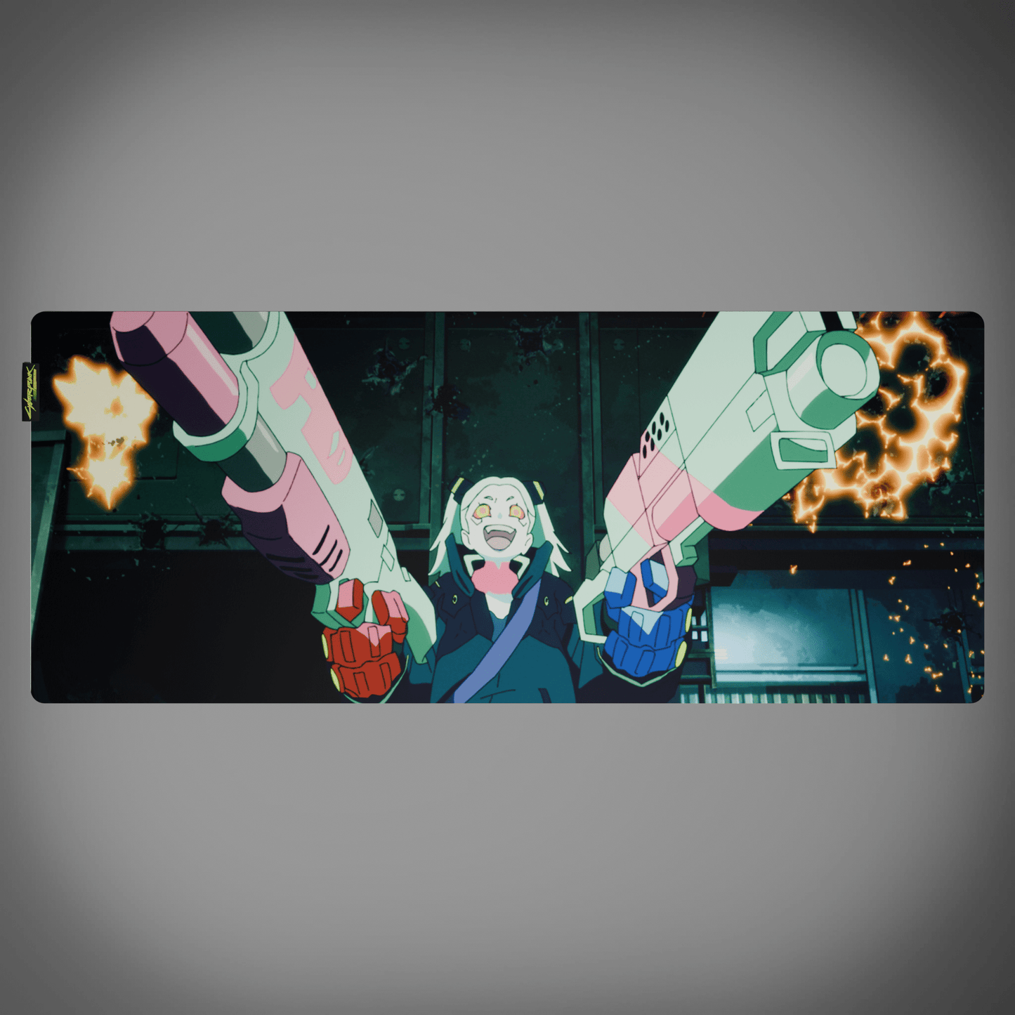 Cyberpunk® Edgerunners Desk Mat - Rebecca - Longshot Tactical