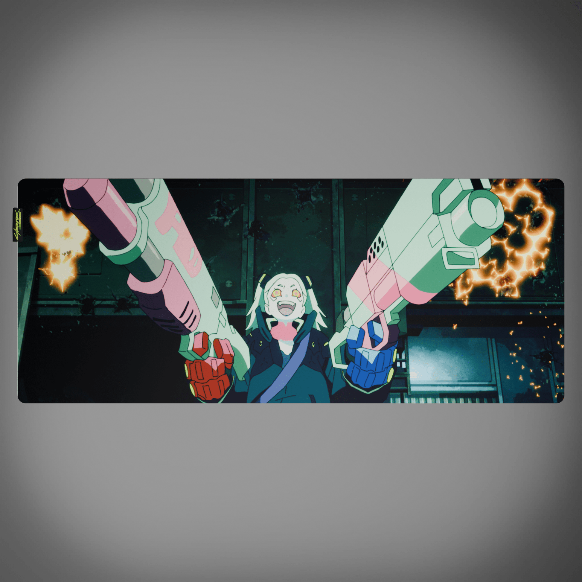 Cyberpunk® Edgerunners Desk Mat - Rebecca - Longshot Tactical