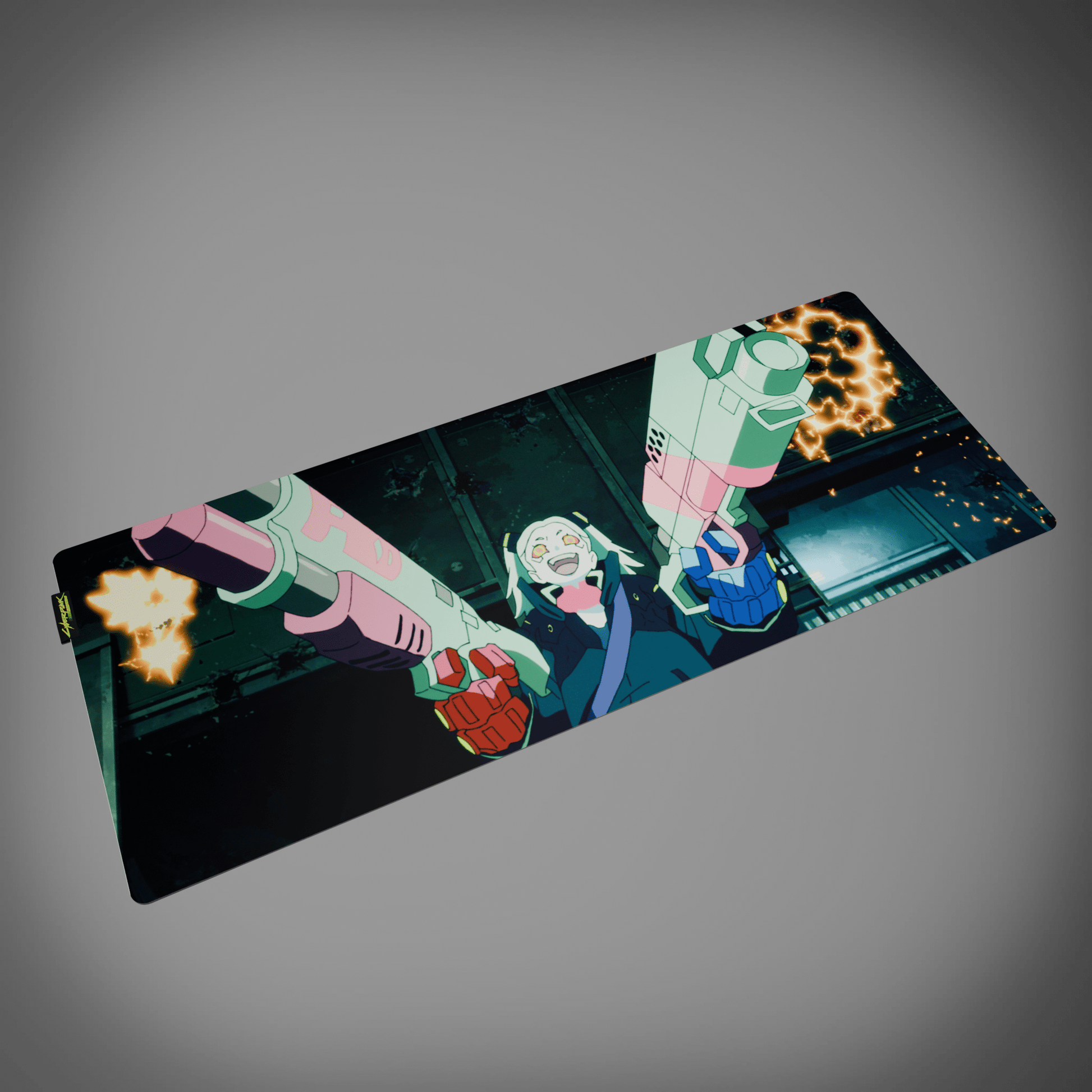 Cyberpunk® Edgerunners Desk Mat - Rebecca - Longshot Tactical
