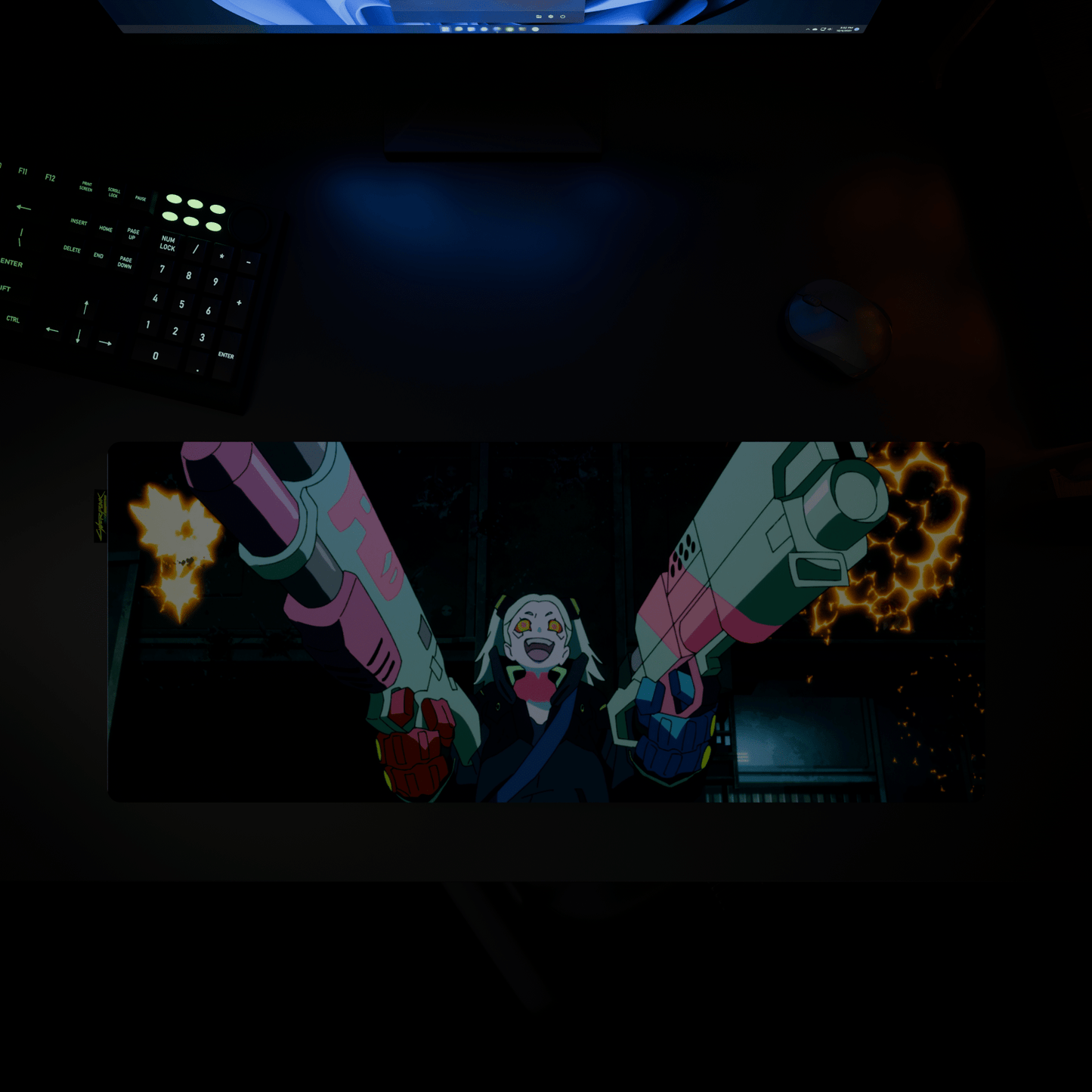 Cyberpunk® Edgerunners Desk Mat - Rebecca - Longshot Tactical