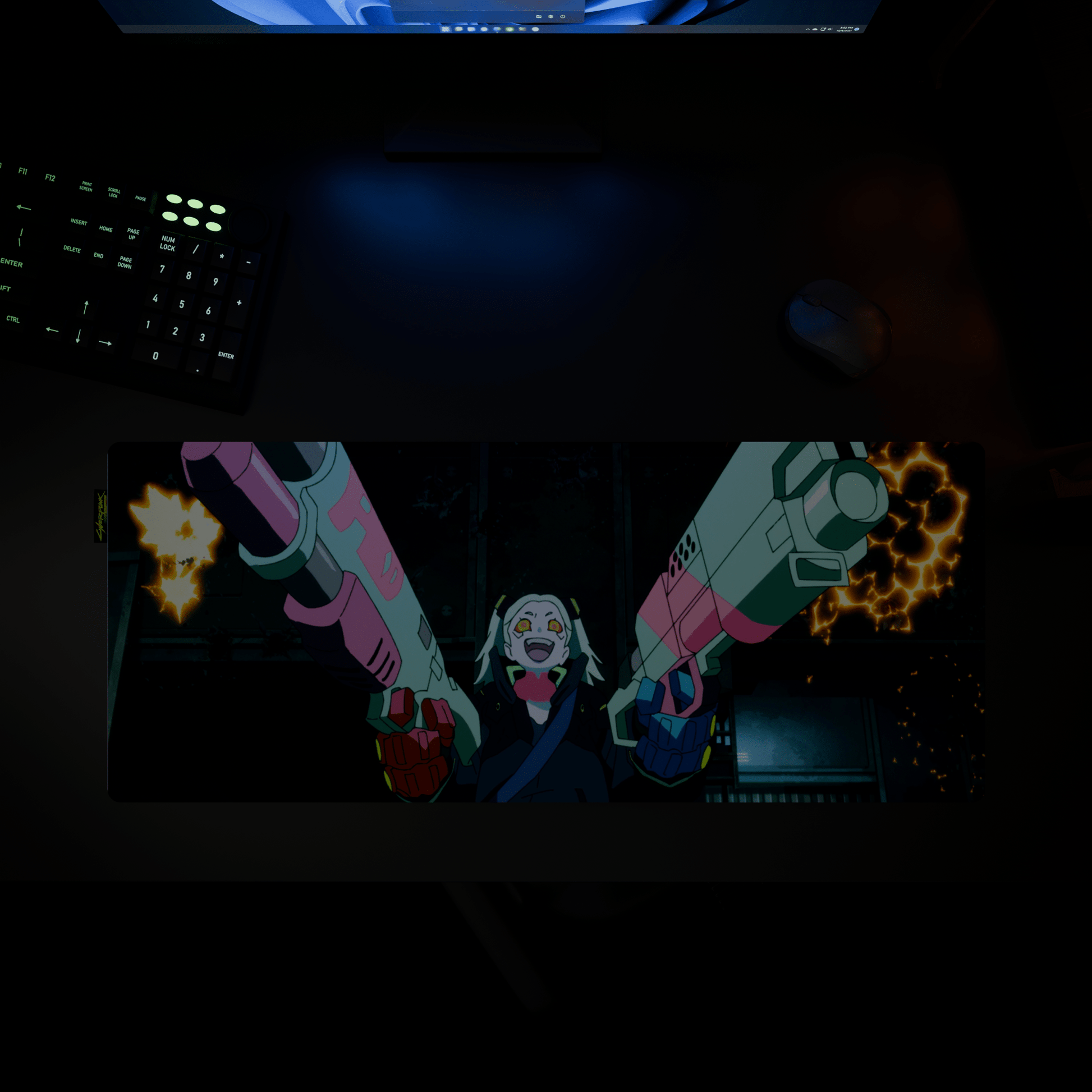 Cyberpunk® Edgerunners Desk Mat - Rebecca - Longshot Tactical