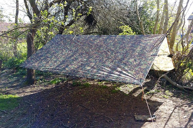 DD 3×3 – MC Multi Camo Tarp - Longshot Tactical