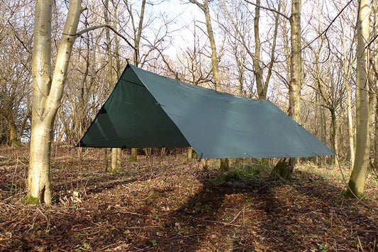 DD 3.5 x 3.5 Olive Green Tarp - Longshot Tactical