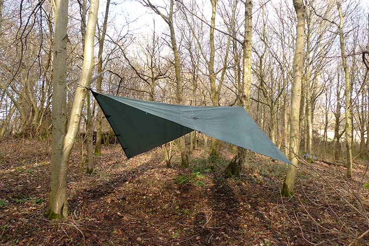 DD 3.5 x 3.5 Olive Green Tarp - Longshot Tactical