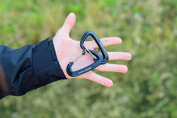 DD Hammock - Karabiners x 2 - Black - Longshot Tactical