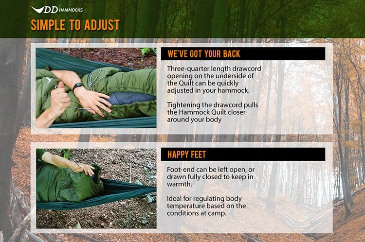 DD Hammock Quilt - Olive Green - Longshot Tactical