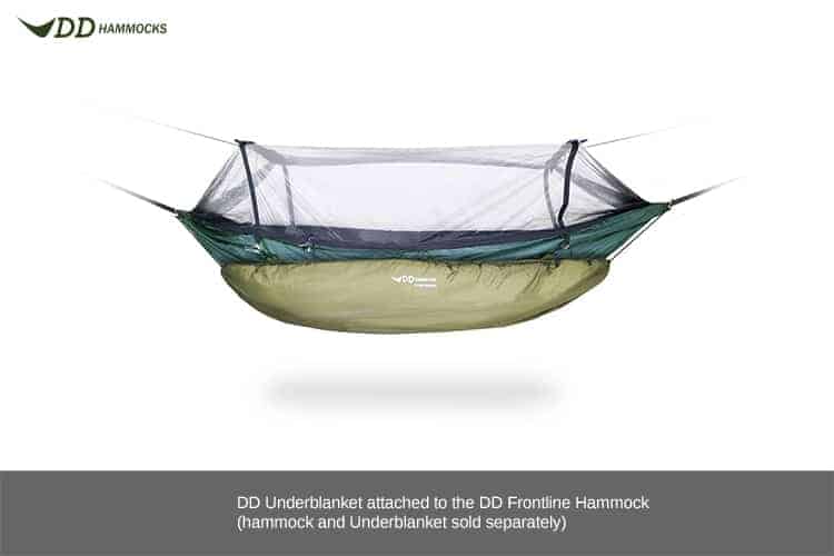 DD Hammock Underblanket - Olive Green - Longshot Tactical