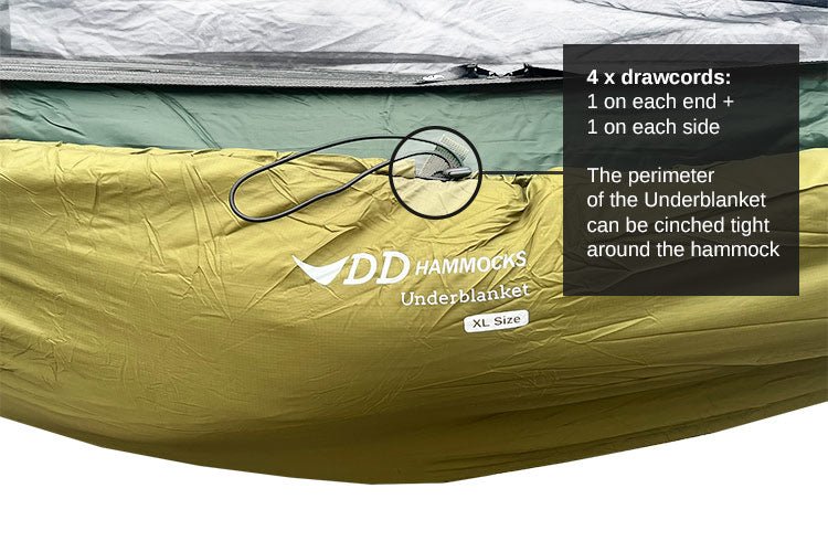 DD Hammock Underblanket XL - Olive Green - Longshot Tactical