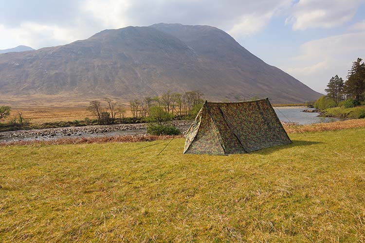 DD Hammocks A - Frame Tent - Multicamo - Longshot Tactical