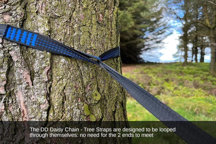 DD Hammocks Daisy Chain - Tree Straps (x2) - Longshot Tactical