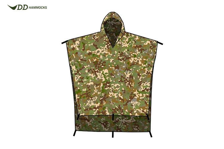 DD Hammocks Poncho Tarp - Multi Camo - Longshot Tactical