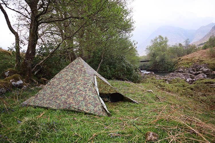 DD Hammocks Pyramid Tent - Multicamo - Longshot Tactical