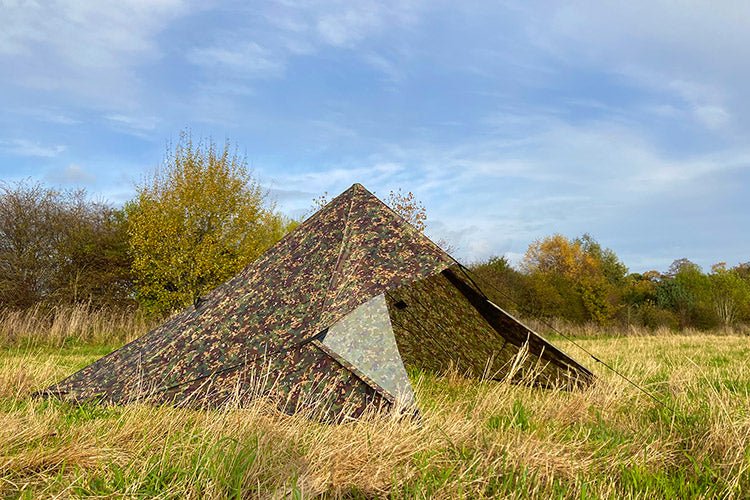 DD Large Camo Tarp 3.5m x 3.5m - Longshot Tactical