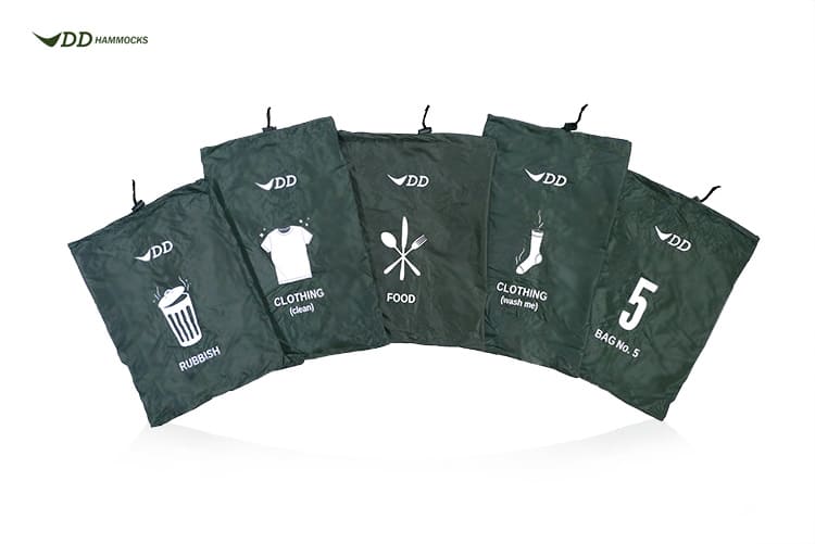 DD - Organiser bags x 5 - Longshot Tactical