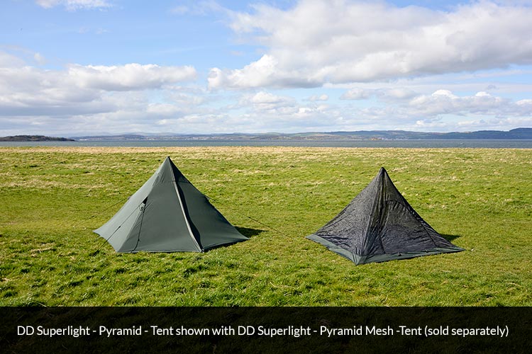 DD SuperLight Pyramid Mesh Tent - Longshot Tactical