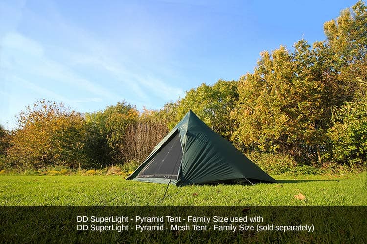DD SuperLight Pyramid Tent - Family Size - Longshot Tactical